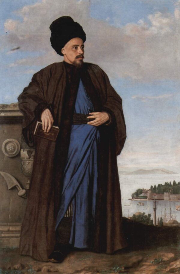 Richard Pococke by Jean-Étienne Liotard, hand-painted oil painting reproduction