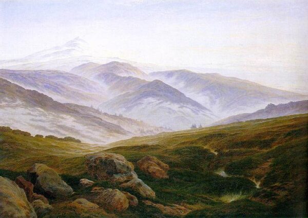 Riesengebirge by Caspar David Friedrich, hand-painted oil painting reproduction