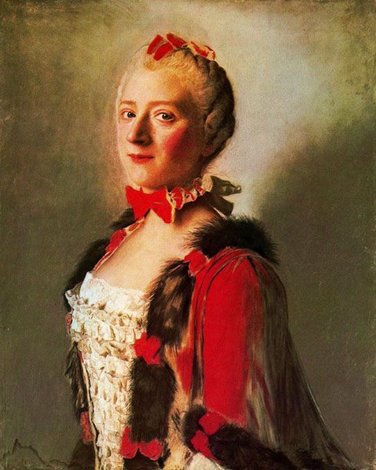 Ritrato di Donna by Jean-Étienne Liotard, hand-painted oil reproduction