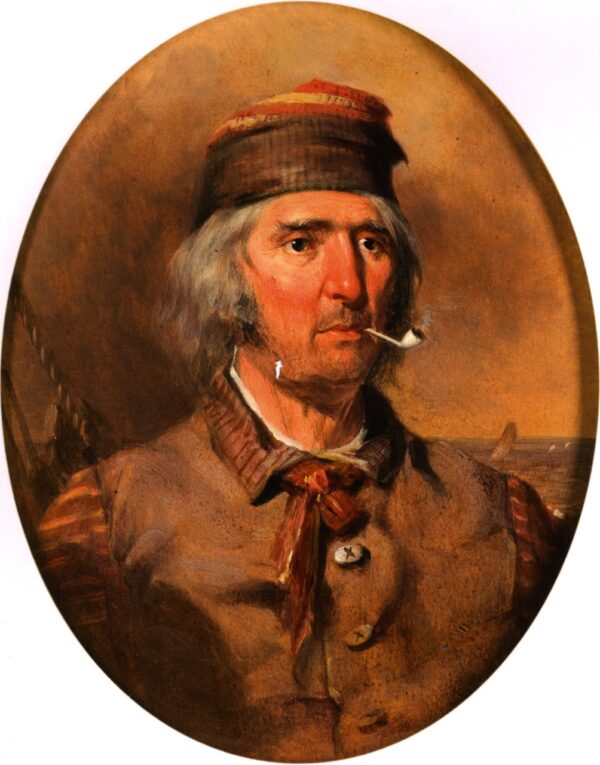 River Man by Charles Deas, hand-painted oil painting reproduction