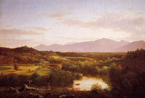 River in the Catskills by Thomas Cole, hand-painted oil painting reproduction
