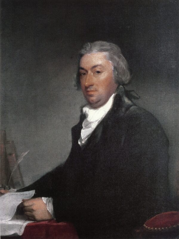 Robert R. Livingston by Gilbert Stuart, hand-painted oil painting reproduction