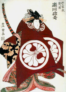 Roko Segawa IV as Tomoe-gozen by Utagawa Toyokuni, hand-painted oil painting reproduction