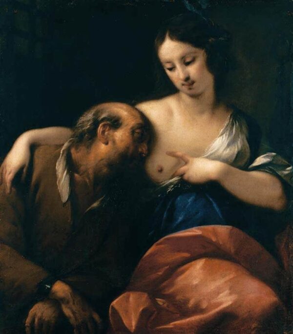 Roman Charity by Carlo Francesco Nuvolone, hand-painted oil painting reproduction