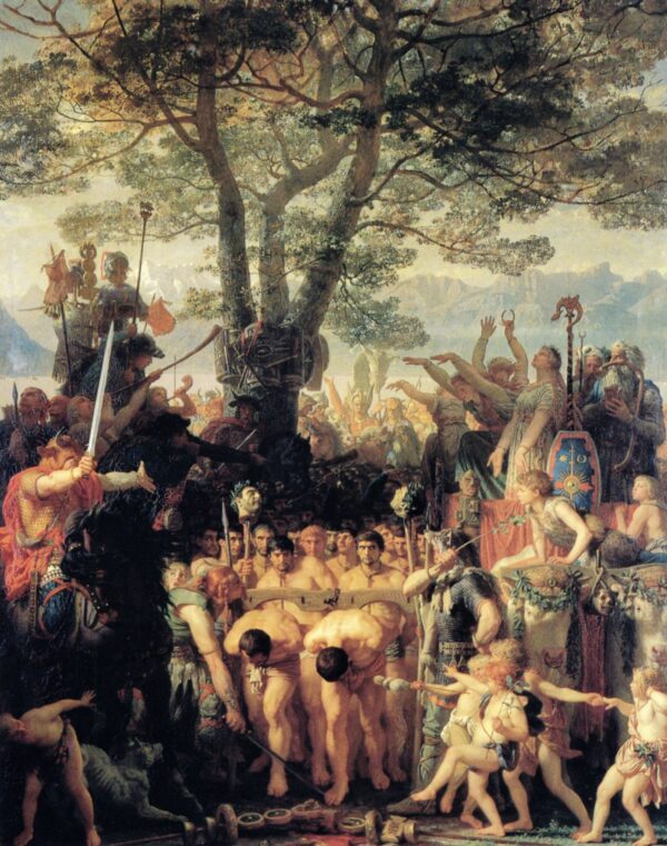 Romans Under the Yoke by Charles Gleyre, hand-painted oil painting reproduction