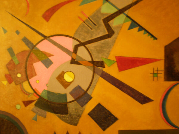 Rose with Gray by Wassily Kandinsky, hand-painted oil painting reproduction