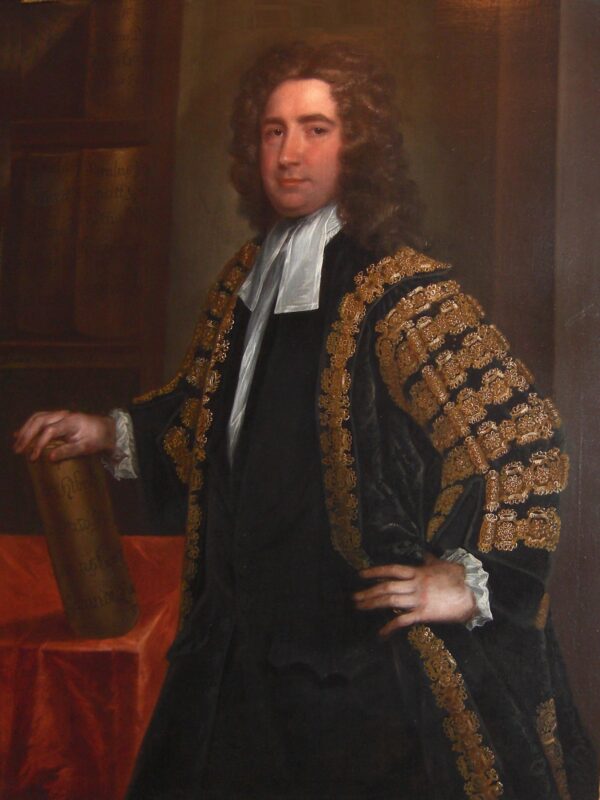 Rt. Hon. Thomas Carter by Charles Jervas, hand-painted oil painting reproduction