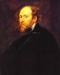 Self Portrait Of Ruben by Peter Paul Rubens, hand-painted oil painting reproduction