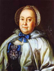 Portrait Of Countess M. A. Rumyantzeva by Aleksey Antropov, hand-painted oil painting reproduction