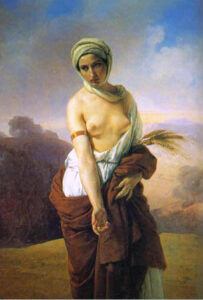 Ruth by Francesco Hayez, hand-painted oil painting reproduction