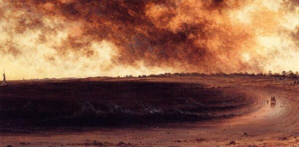Rye Beach by Martin Johnson Heade, hand-painted oil painting reproduction