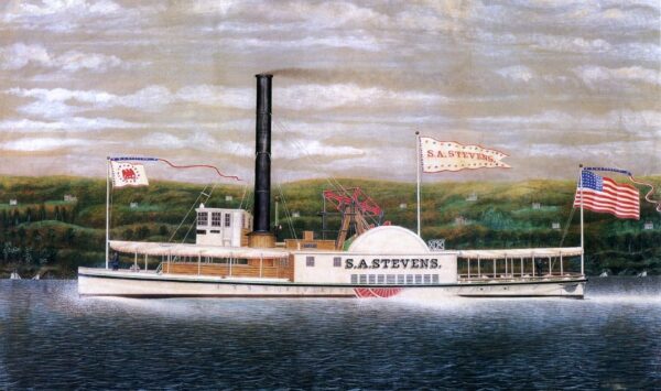 S. A. Stevens by James Bard, hand-painted oil painting reproduction