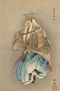 Sagi (Heron) by Tsukioka Kogyo, hand-painted oil painting reproduction