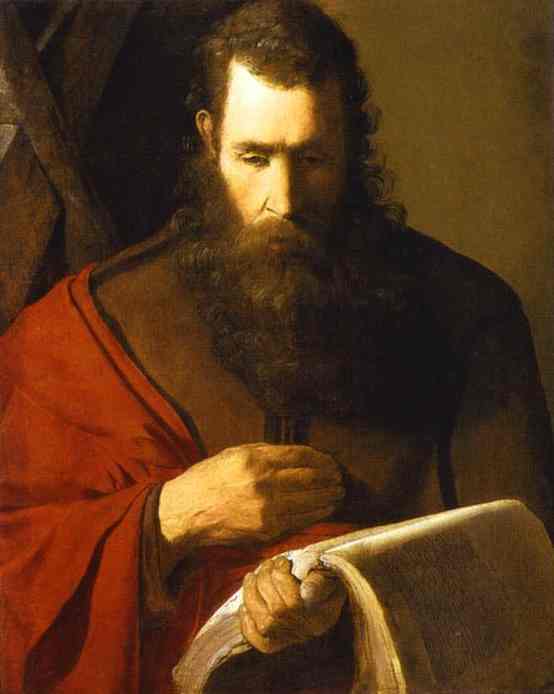 Saint Andrew by Georges de La Tour, hand-painted oil reproduction