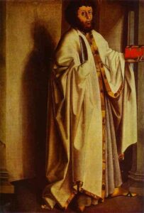 Saint Bartholomew by Konrad Witz, hand-painted oil painting reproduction