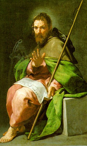 Saint James The Greater by Alonso Cano, hand-painted oil reproduction