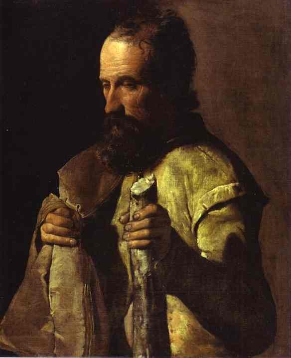 Saint James The Minor by Georges de La Tour, hand-painted oil reproduction