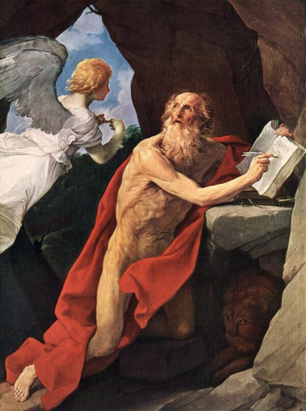 Saint Jerome by Guido Reni, hand-painted oil painting reproduction