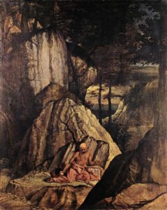 Saint Jerome In The Desert by Lorenzo Lotto, hand-painted oil painting reproduction