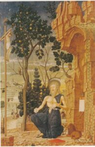 Saint Jerome In The Wilderness by Andrea Mantegna, hand-painted oil painting reproduction