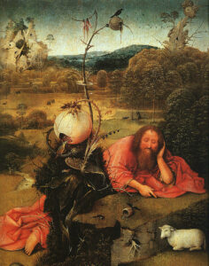 Saint John the Baptist by Hieronymus Bosch, hand-painted oil painting reproduction