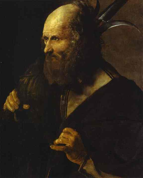 Saint Jude Thaddaeus by Georges de La Tour, hand-painted oil reproduction