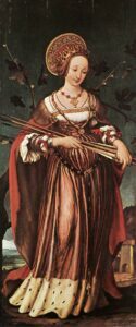 Saint Ursula by Hans Holbein the Younger, hand-painted oil painting reproduction