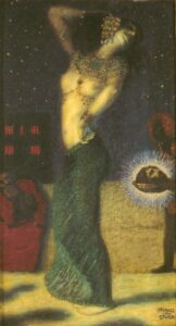 Salome by Franz von Stuck, hand-painted oil painting reproduction