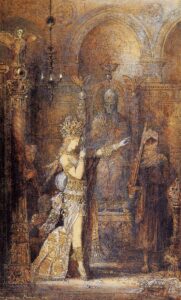 Salome Dancing by Gustave Moreau