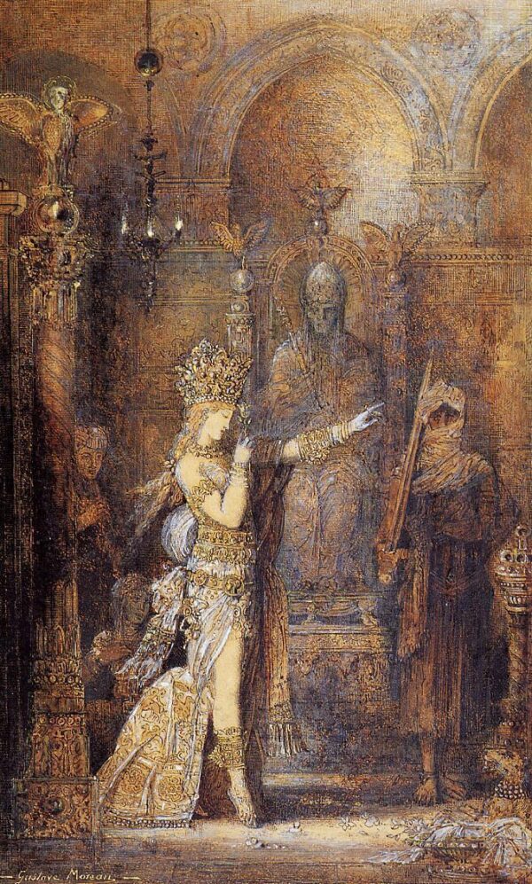 Salome Dancing by Gustave Moreau, hand-painted oil painting reproduction