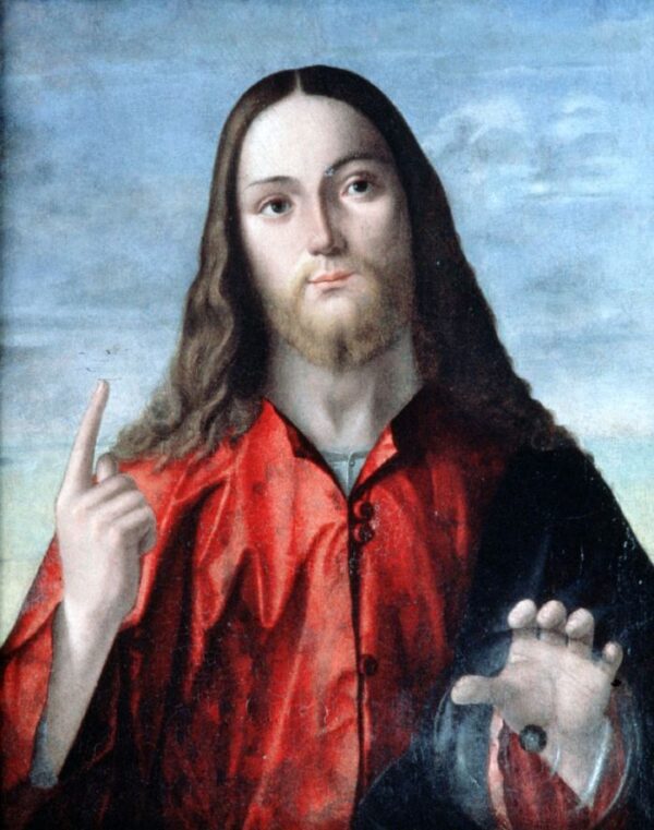 Salvator Mundi by Vittore Carpaccio, hand-painted oil painting reproduction