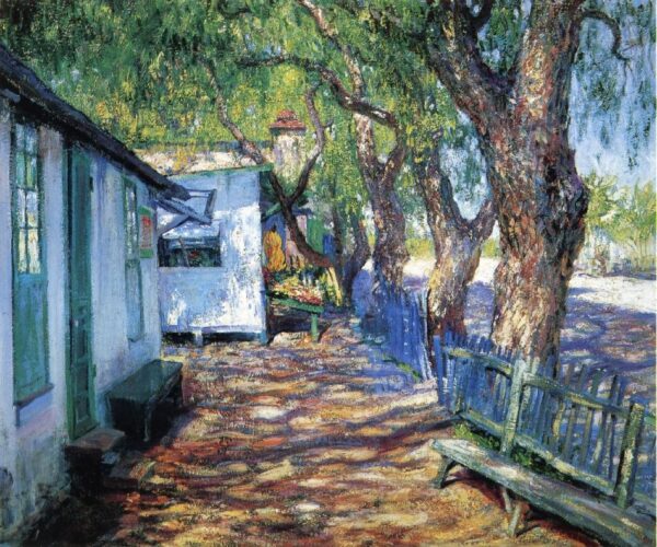 San Gabriel Road by Guy Rose, hand-painted oil painting reproduction