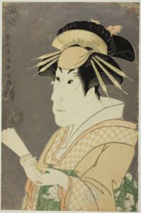 Sanogawa Ichimatsu III by Toshusai Sharaku, hand-painted oil painting reproduction
