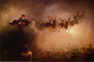 Santa Claus by William Holbrook Beard, hand-painted oil painting reproduction