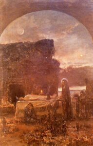 Santo Entierro by Antonio Muñoz Degrain, hand-painted oil painting reproduction