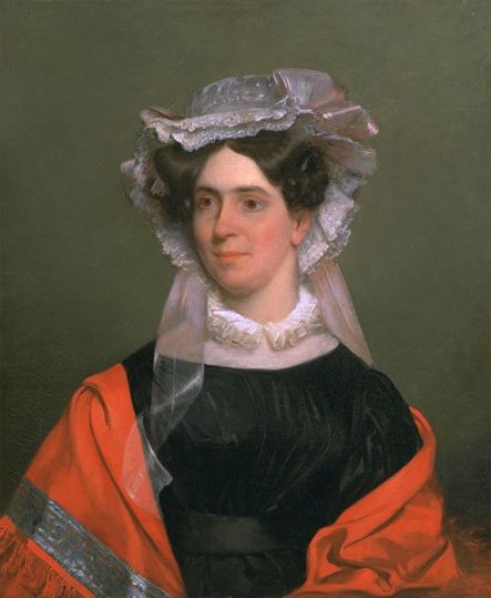 Sarah Stanton Blake (Mrs. Joshua Blake) by Chester Harding, hand-painted oil reproduction