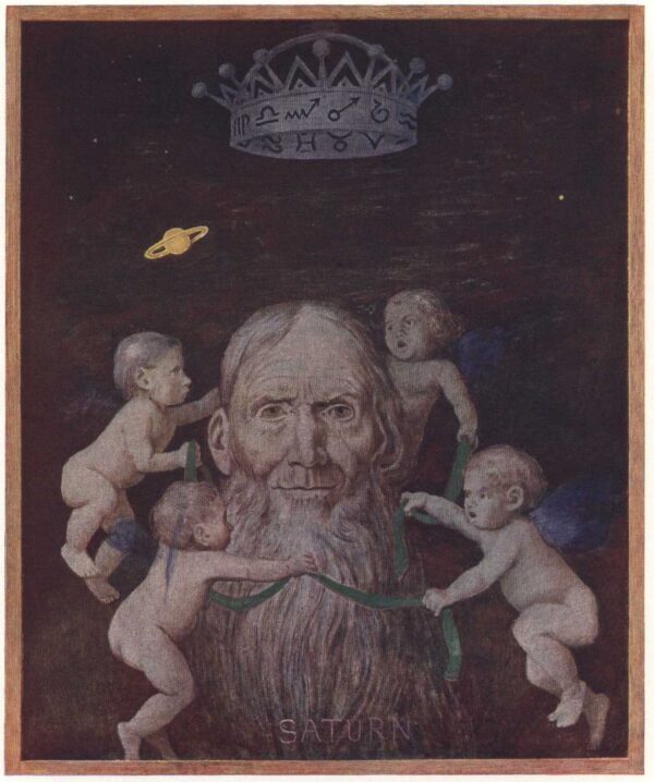 Saturn by Hans Thoma, hand-painted oil painting reproduction