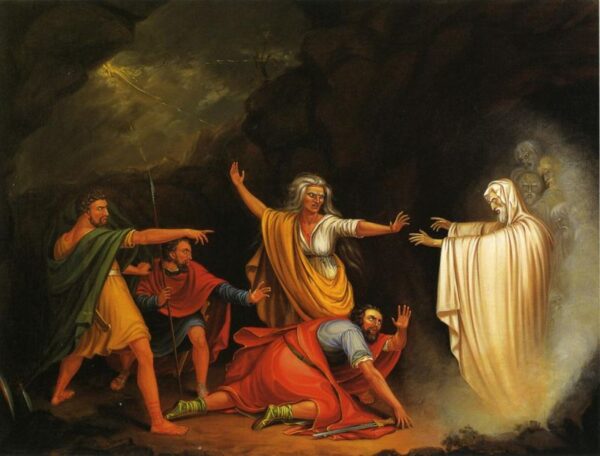 Saul and the Witch of Endor by William Sidney Mount, hand-painted oil painting reproduction