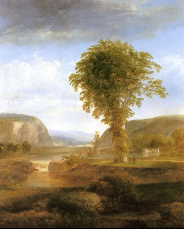 Scenery in the Catskills by Thomas Doughty, hand-painted oil painting reproduction
