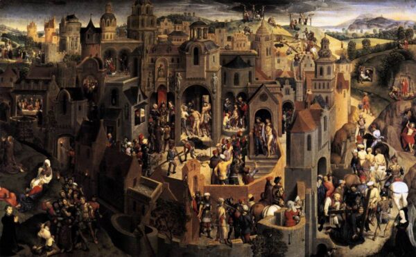 Scenes from the Passion of Christ by Hans Memling, hand-painted oil painting reproduction