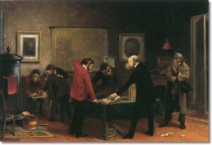 Scientists at Work by William Holbrook Beard, hand-painted oil painting reproduction