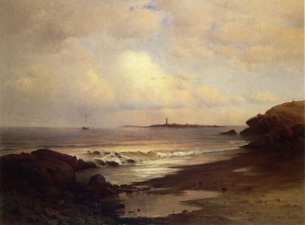 Seascape by Francis Silva, hand-painted oil painting reproduction