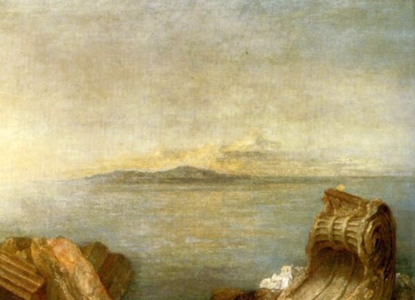 Seascape by George Frederic Watts, hand-painted oil painting reproduction
