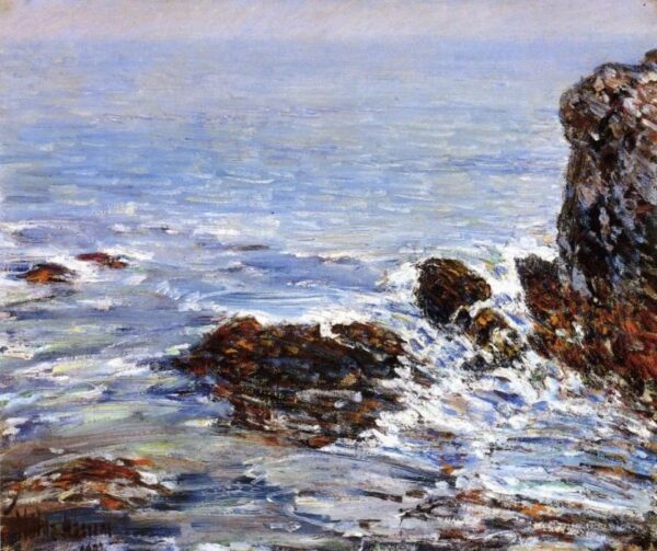 Seascape by Frederick Childe Hassam, hand-painted oil painting reproduction