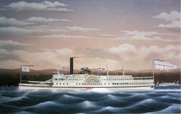 Seawanhaka by James Bard, hand-painted oil painting reproduction