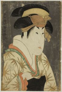 Segawa Kikunojo III by Toshusai Sharaku, hand-painted oil painting reproduction
