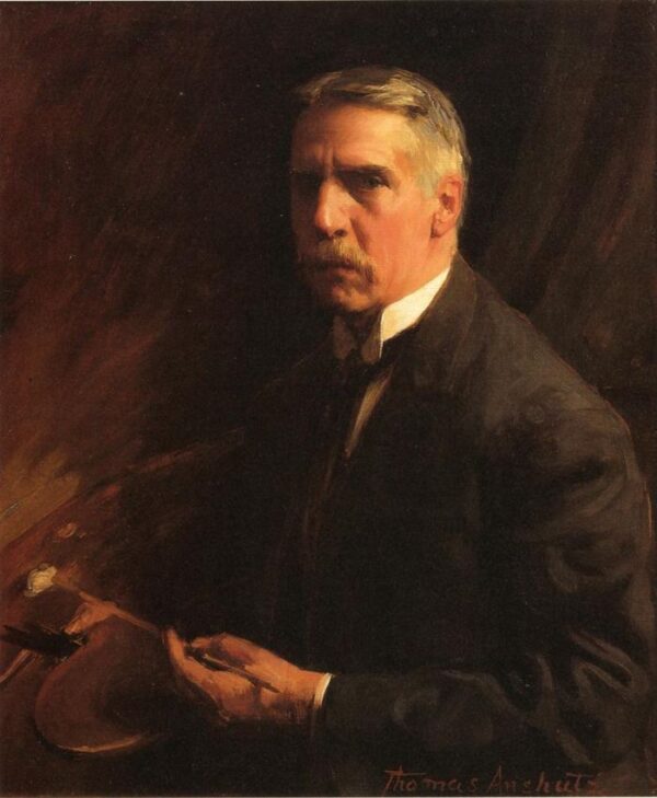 Self-Portrait by Thomas Pollock Anshutz, hand-painted oil painting reproduction