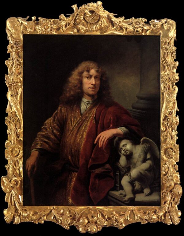 Self-Portrait by Ferdinand Bol, hand-painted oil painting reproduction