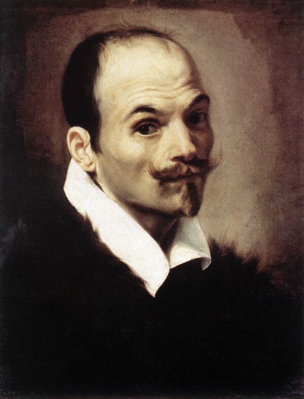 Self-Portrait by Orazio Borgianni, hand-painted oil painting reproduction