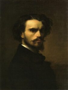 Self Portrait by Alexandre Cabanel, hand-painted oil painting reproduction
